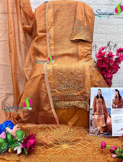 RANG RASIYA VOL- 25 BY SANIYA TRENDZ DESIGNER COTTON SALWAR SUIT WHOLESALER IN INDIA